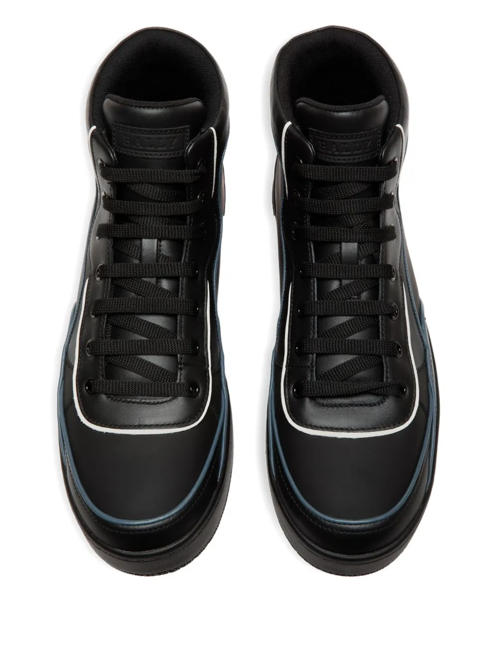 Bally flat high-top sneakers Black