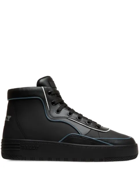 Bally flat high-top sneakers
