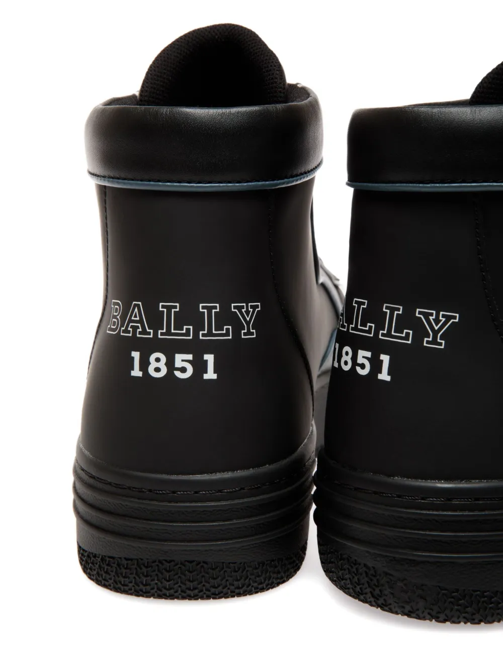 Bally flat high-top sneakers Black