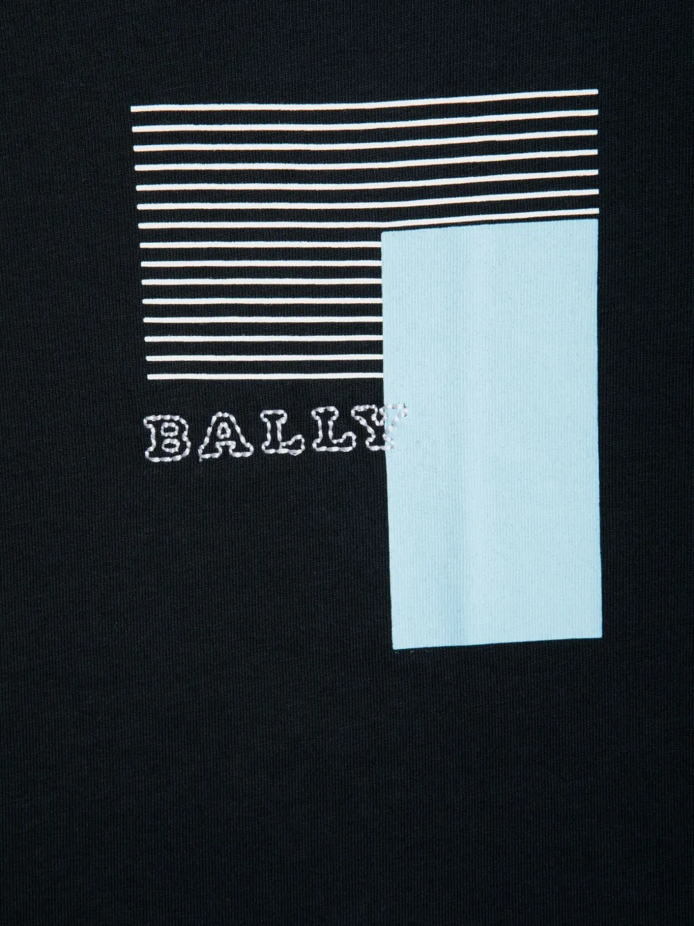 Bally T-shirt met logodetail Zwart