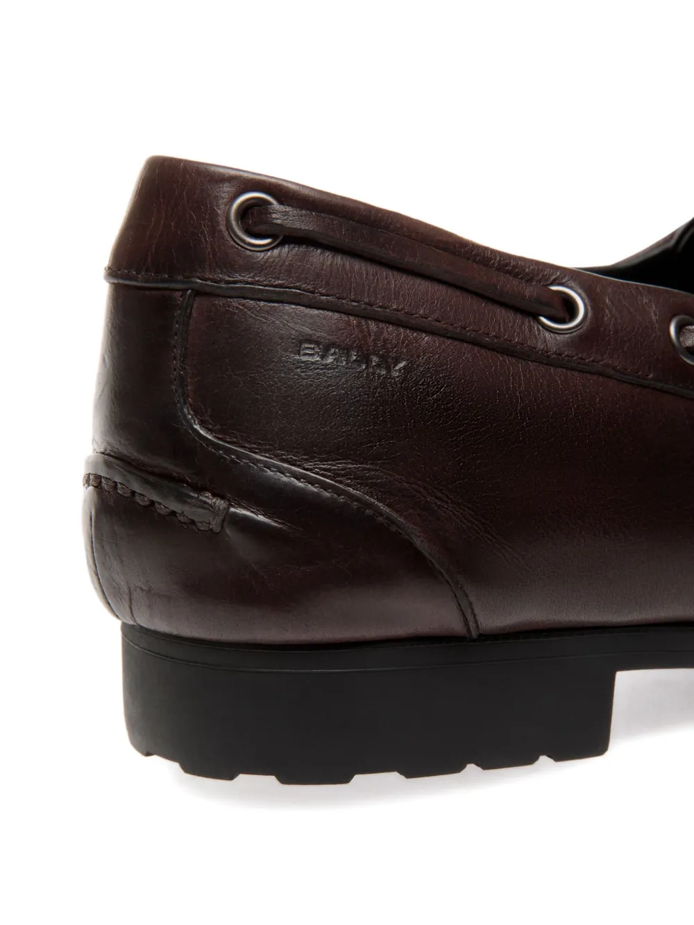 Bally Lace-up Leather Shoes In Brown