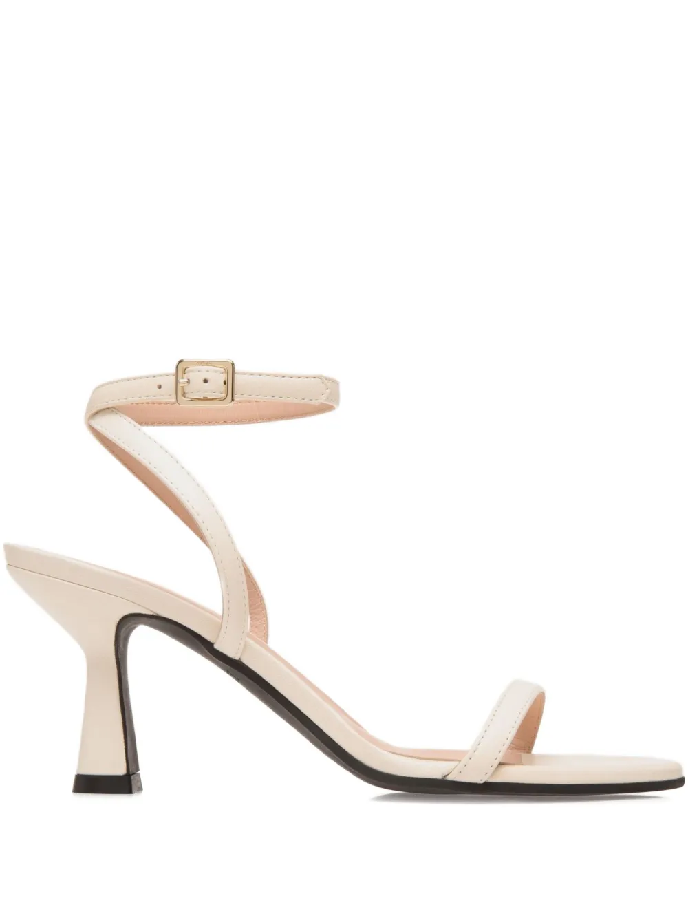 Bally ankle-wrap leather sandals White