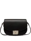 Bally embossed clasp mini bag - Black