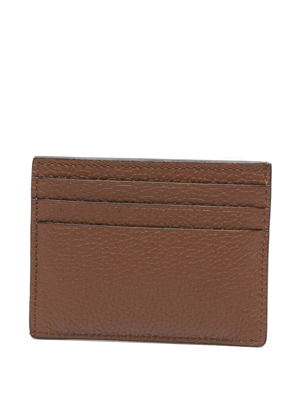 TOM FORD Leren pasjeshouder Bruin