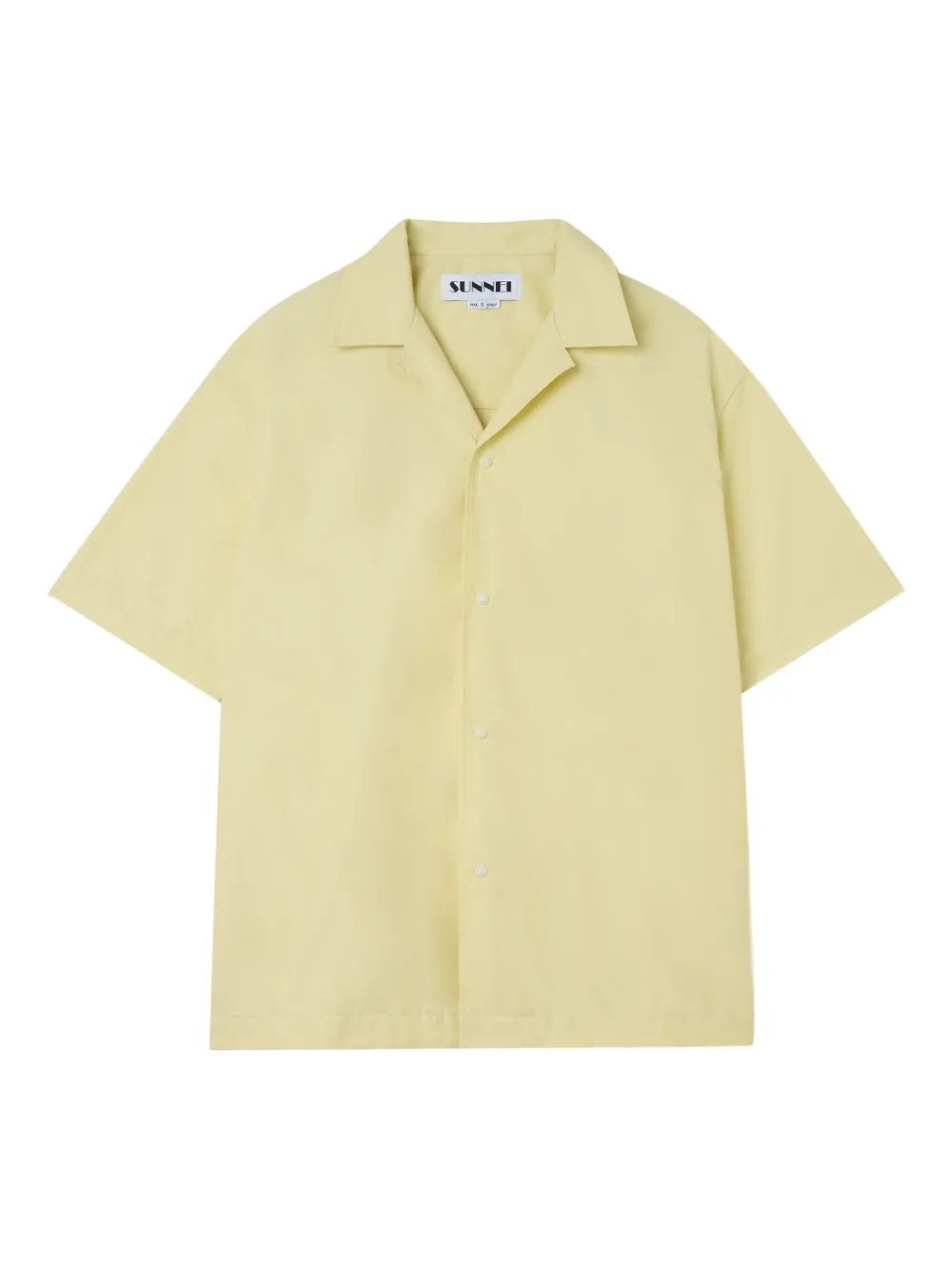 Sunnei short-sleeves button-up shirt | Yellow | Image 1