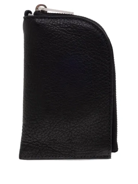 Rick Owens zipped leather coin purse