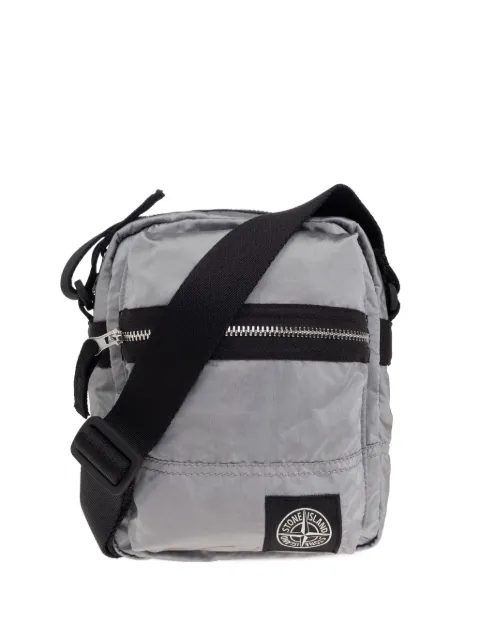 Stone Island zip-fastening messenger bag