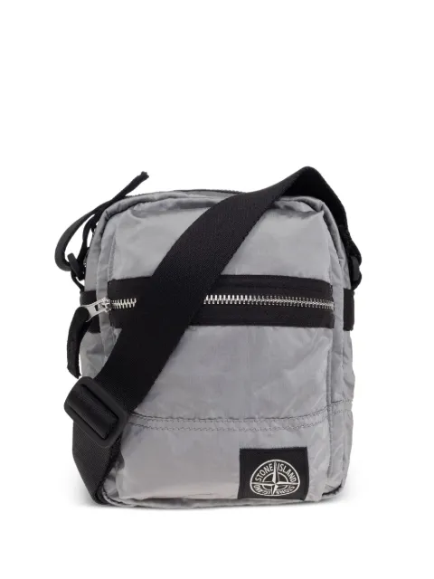 Stone Island zip-fastening messenger bag