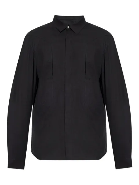 Rick Owens パネル シャツ