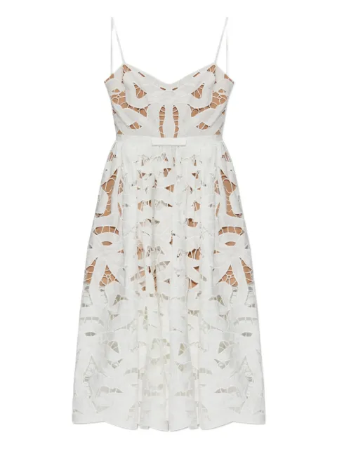 Self-Portrait bow-detail dress
