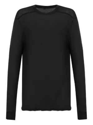 Helmut Lang ロゴ ロングTシャツ | ブラック | FARFETCH JP