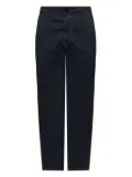 Stone Island Compass-patch cotton trousers - Blue