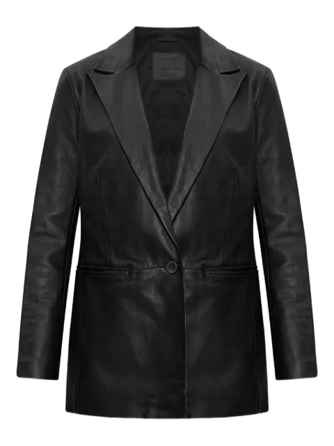 AllSaints Deri leather blazer