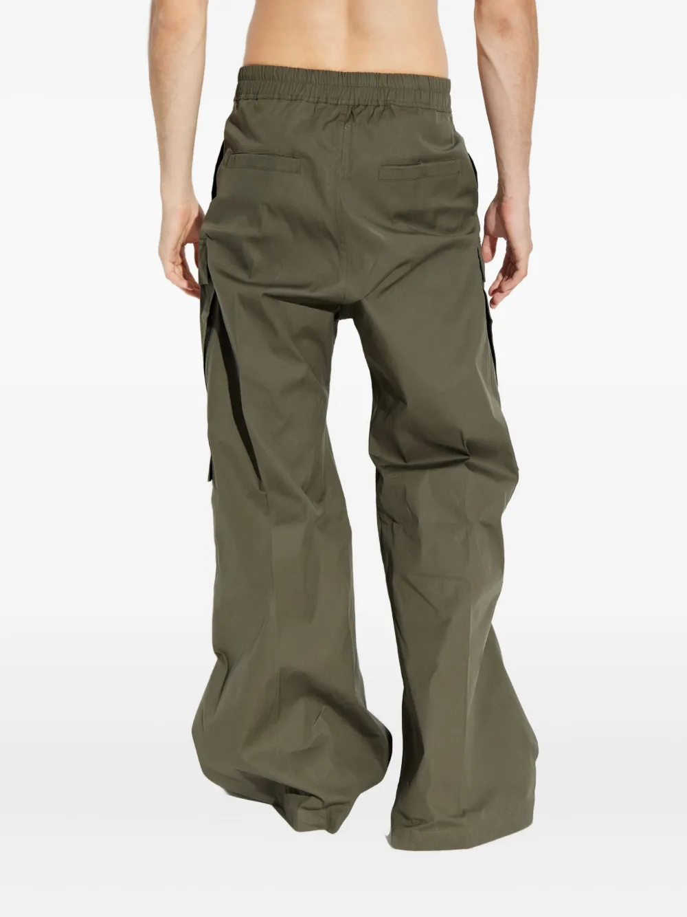 Rick Owens Cargo broek met trekkoord Groen