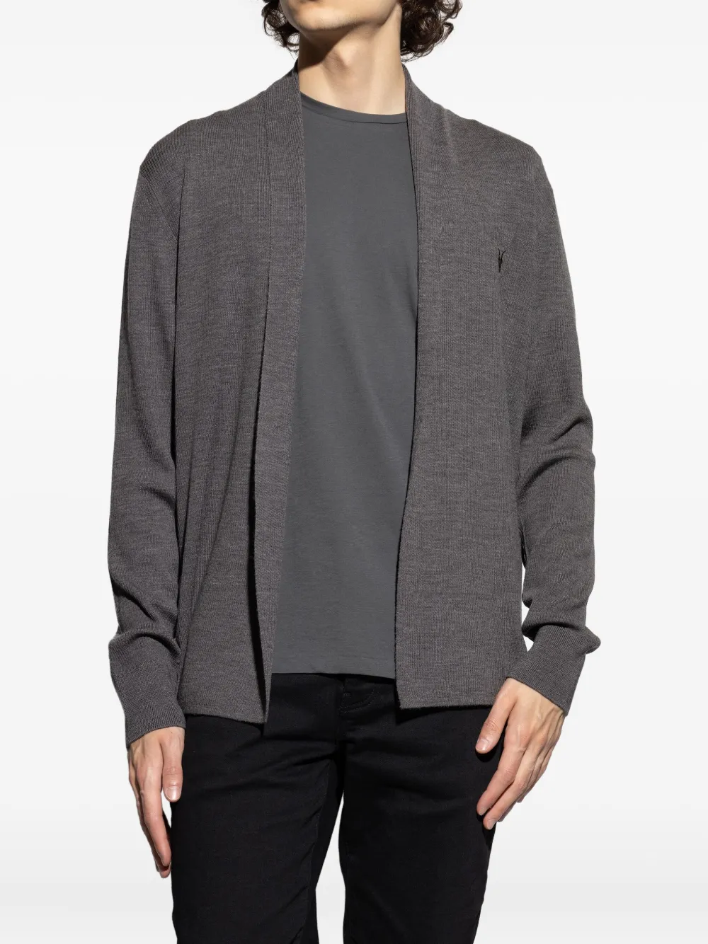 AllSaints Mode cardigan Grijs