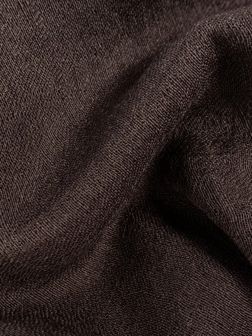 Rick Owens Sjaal met franje Bruin