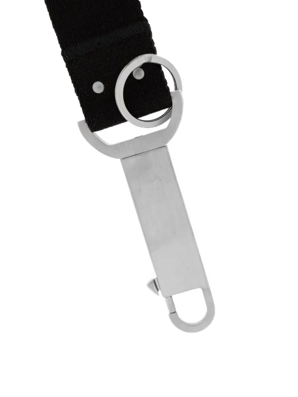 Rick Owens ストラップ キーホルダー | ブラック | FARFETCH JP