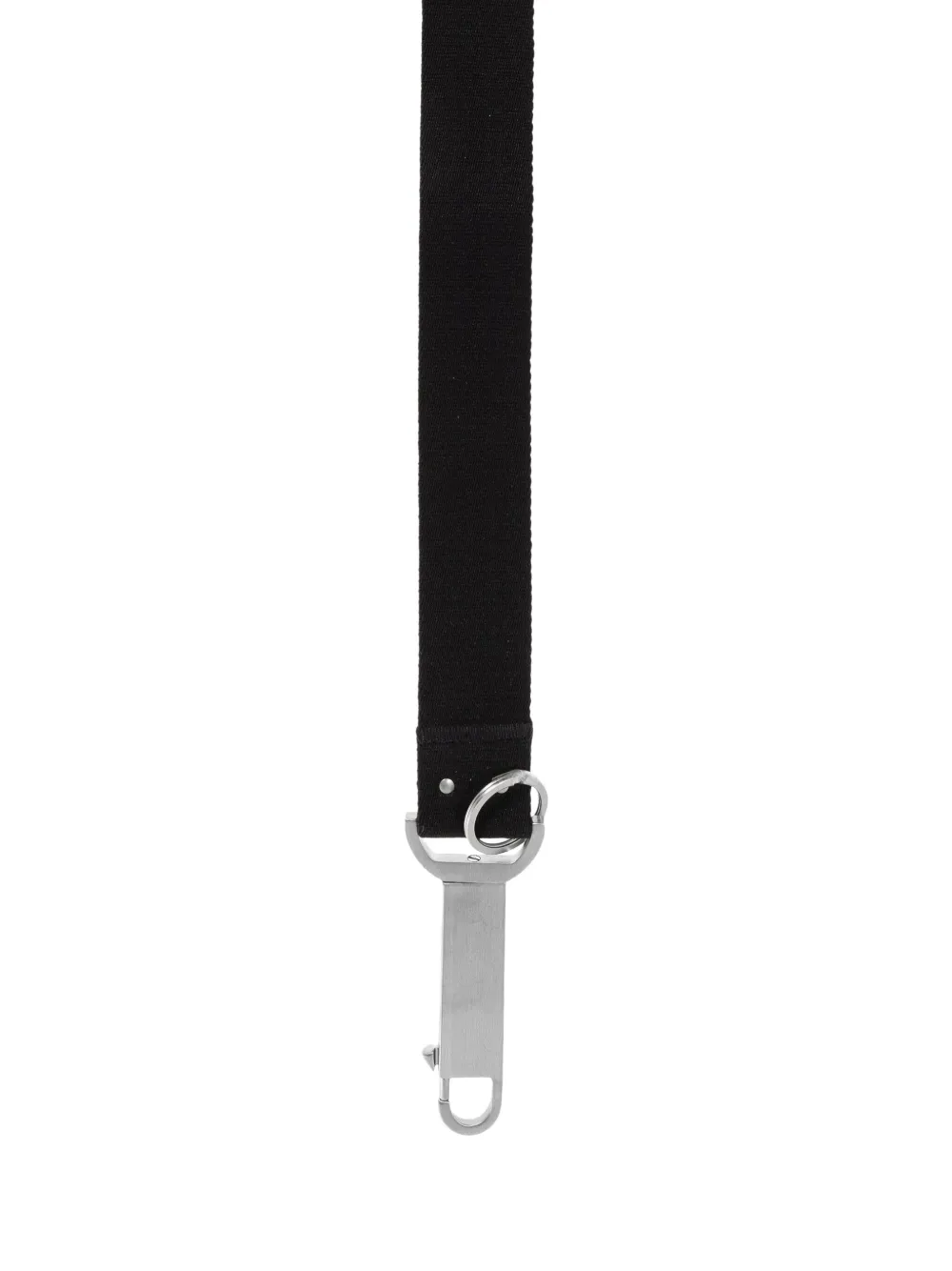 Rick Owens strap keyring Zwart