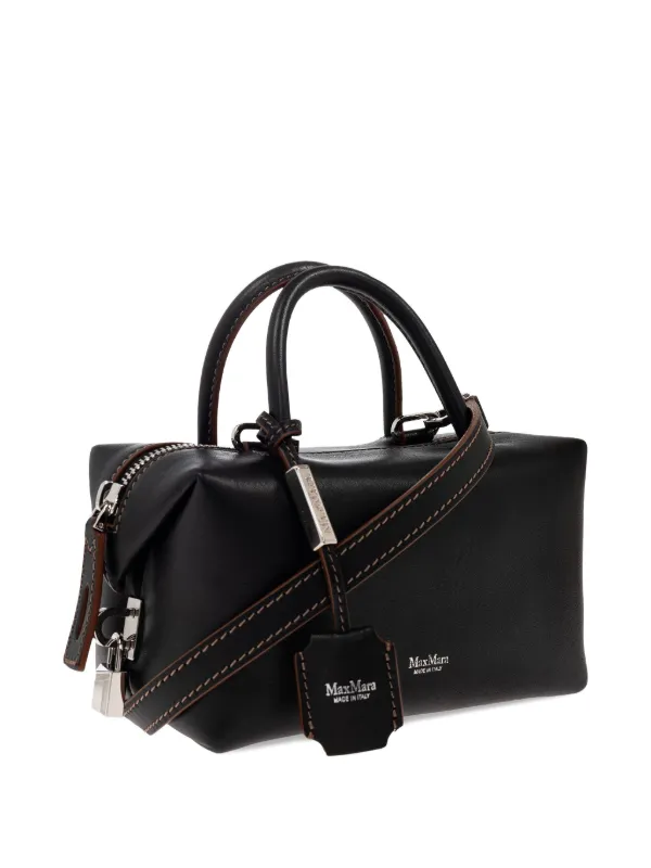 Max Mara トップハンドル ハンドバッグ | ブラック | FARFETCH JP