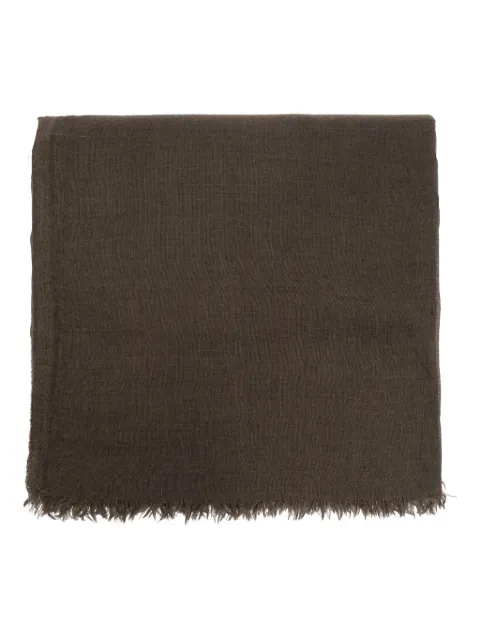 Rick Owens frayed scarf