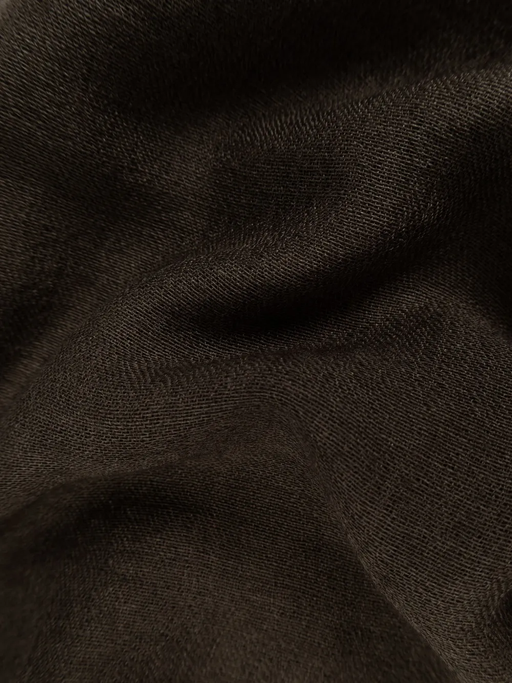 Rick Owens Sjaal met franje Bruin