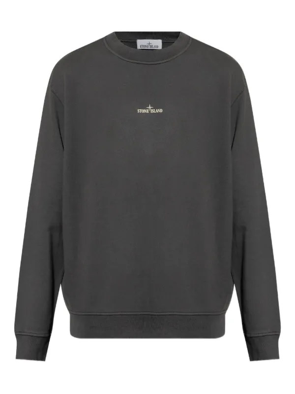 Stone Island ロゴ スウェットシャツ | グレー | FARFETCH JP