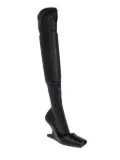 Rick Owens leather Over-The-Knee boots - Black