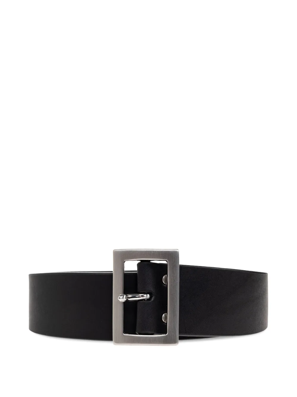 Rick Owens ^ leren riem Zwart