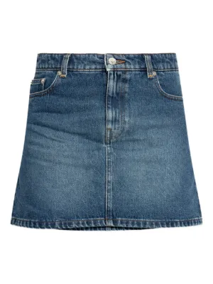 OUR LEGACY デニムミニスカート サイズ32 XS OUR LEGACY ウォッシュド デニムスカート | ブルー | FARFETCH JP