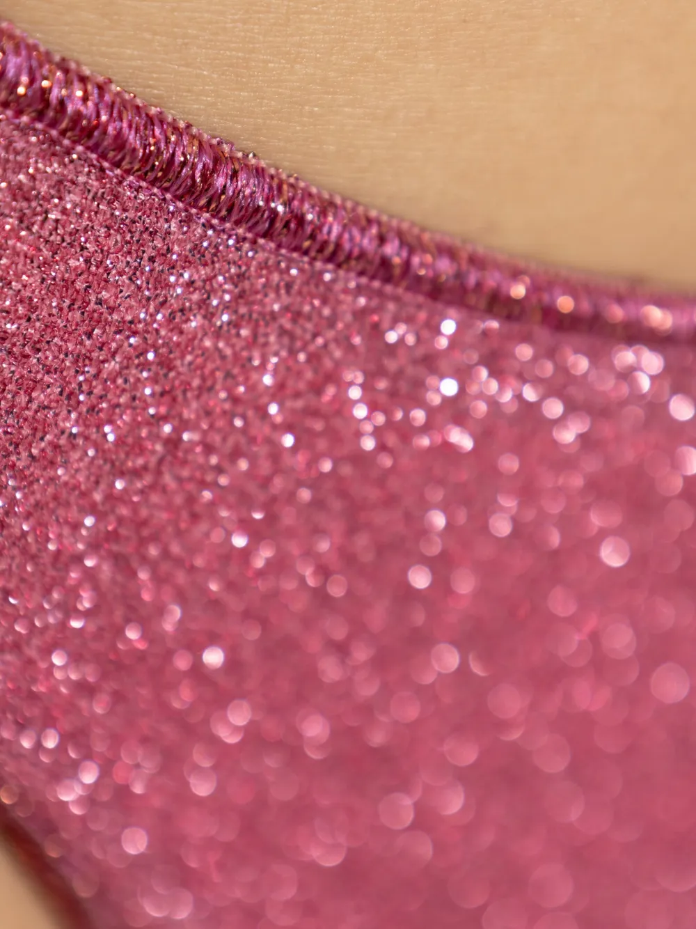 Oséree glitter underwire bikini Roze