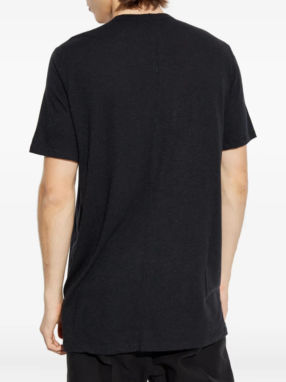 Rick Owens T-shirt met ronde hals Zwart
