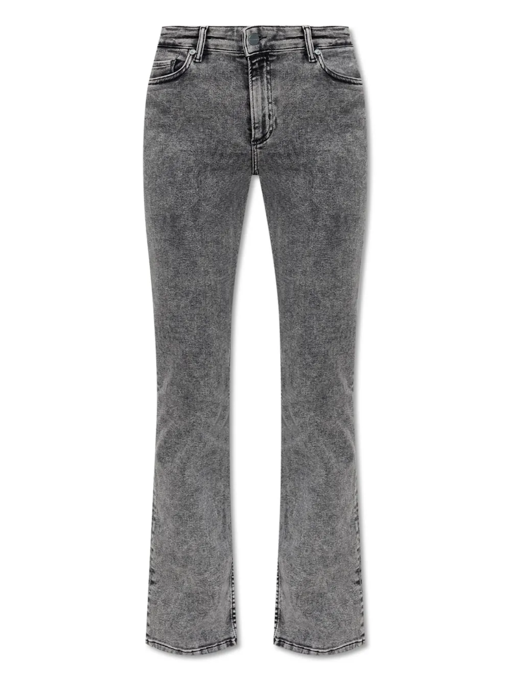 AllSaints Haldan jeans met acid-wassing Grijs