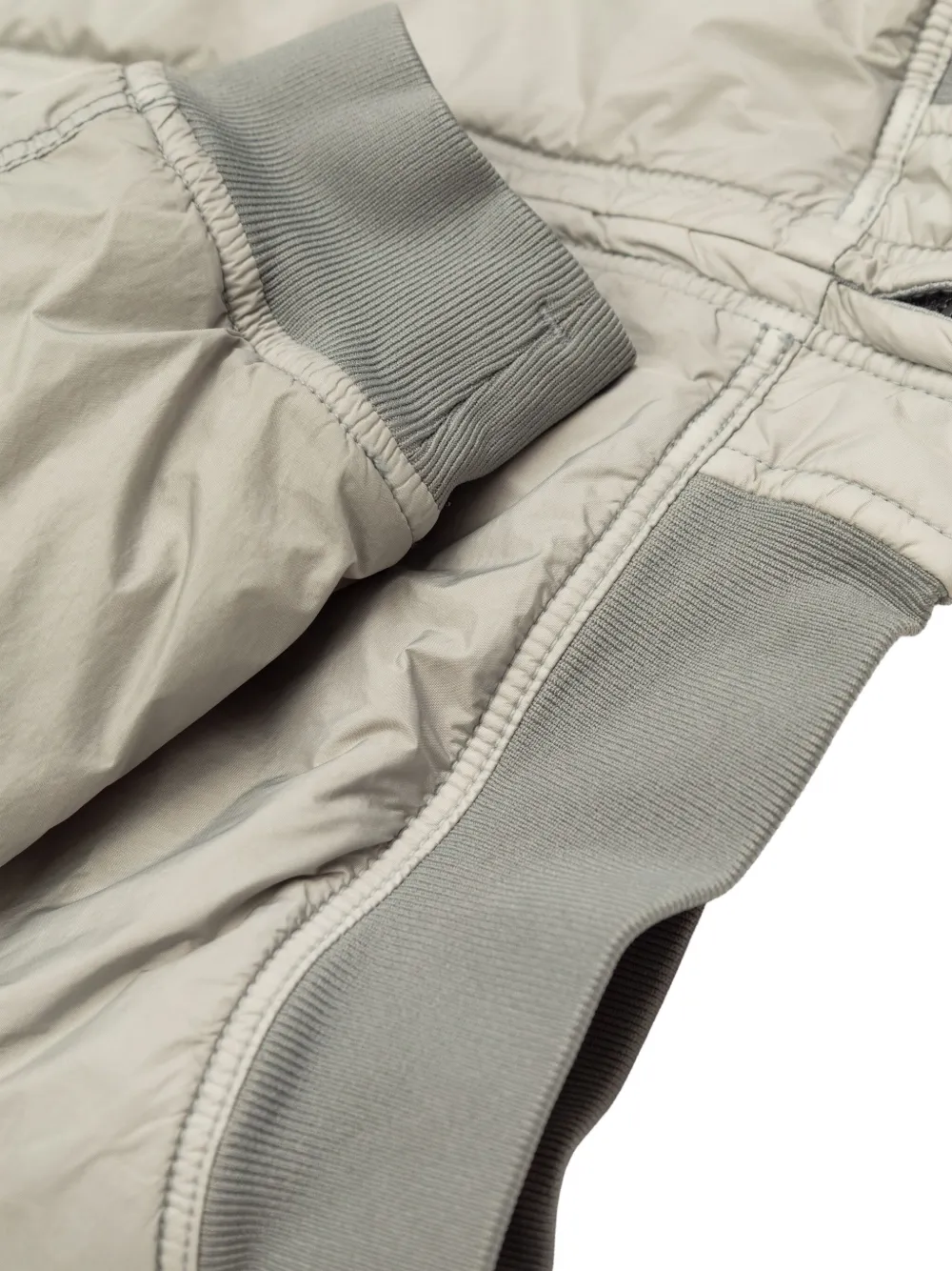 Stone Island Junior hooded Compass-badge jacket Grijs
