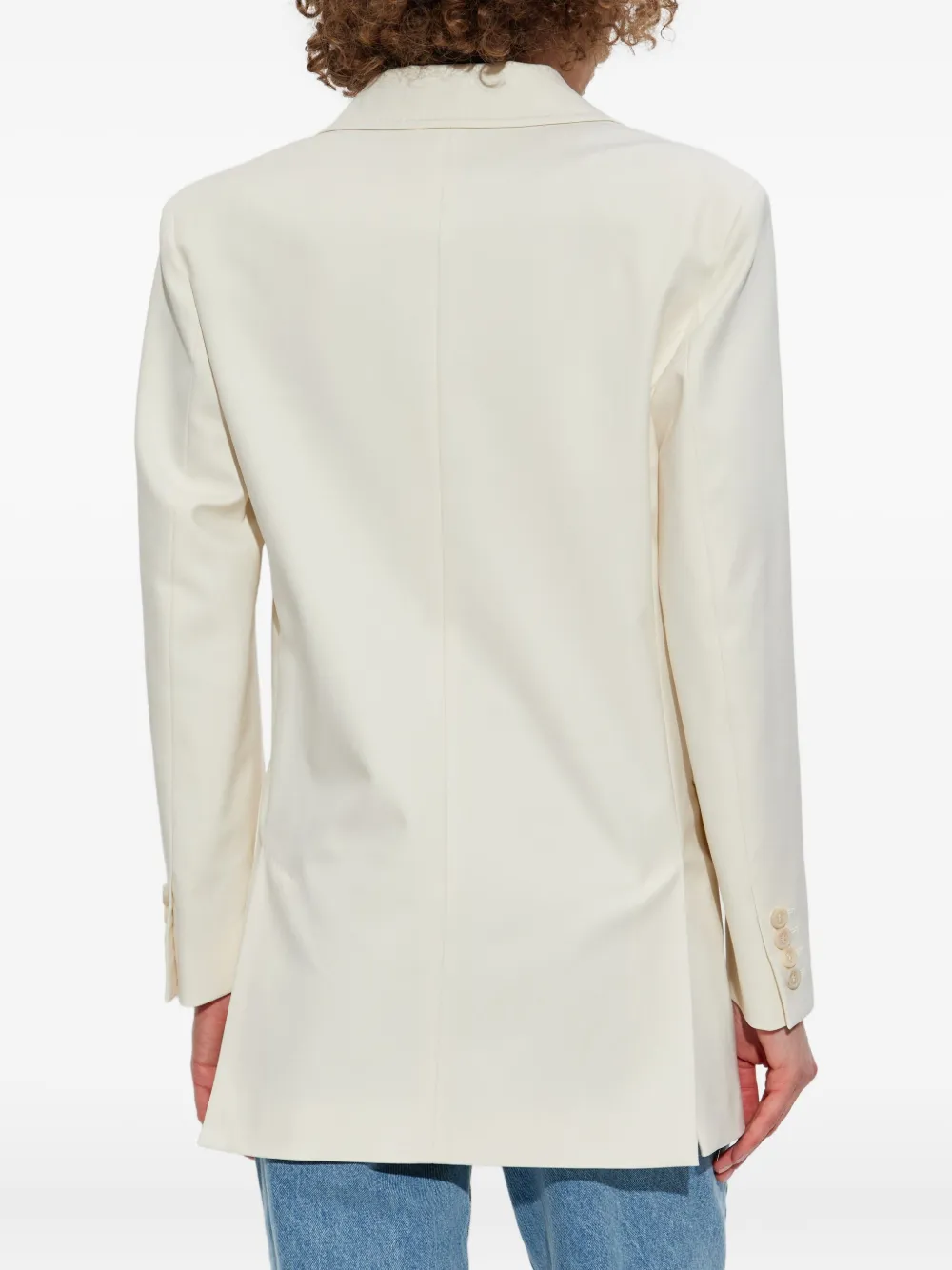 Max Mara Suez double-breasted blazer Beige