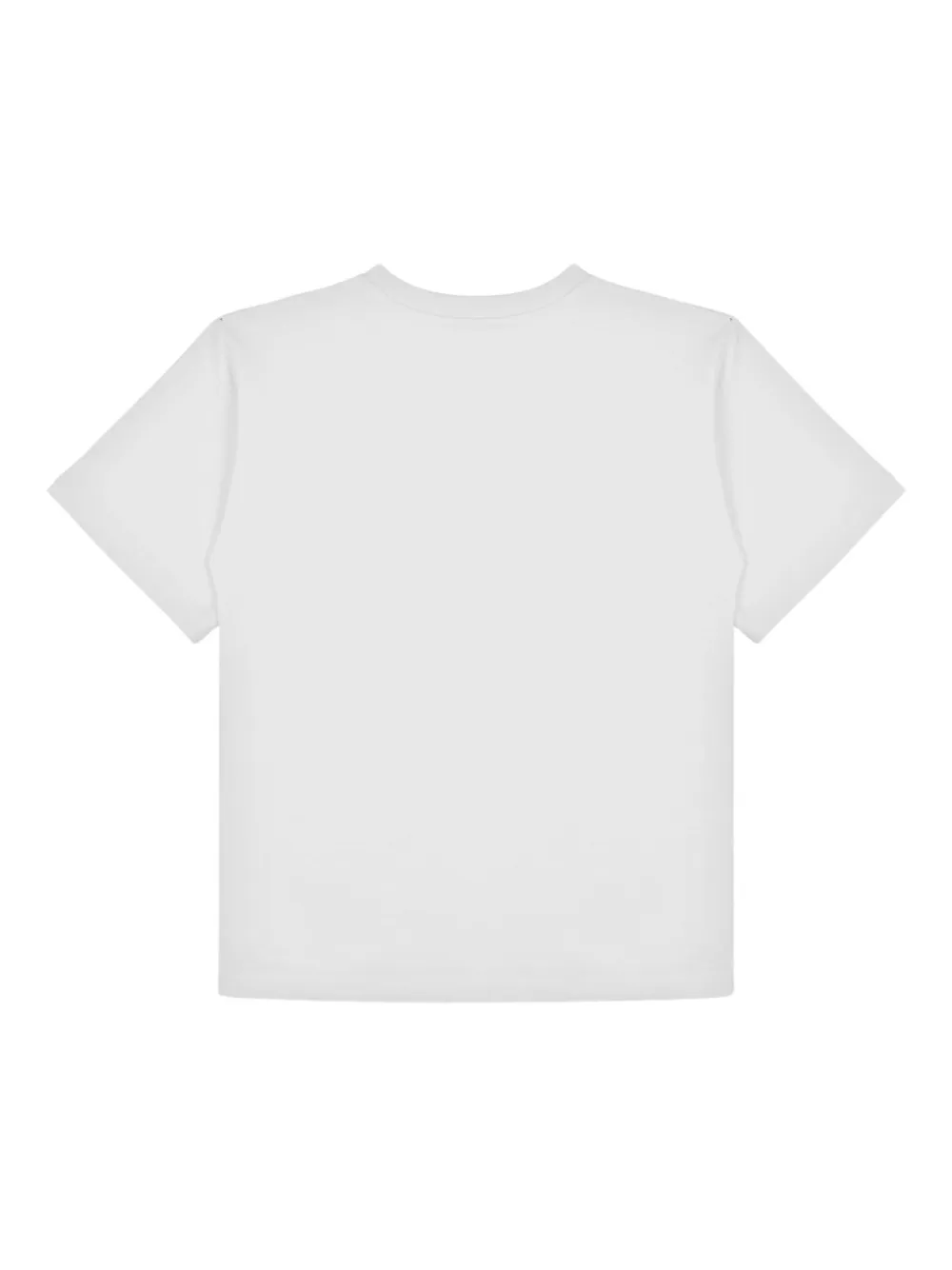 Moschino Kids T-shirt met grafische print Wit