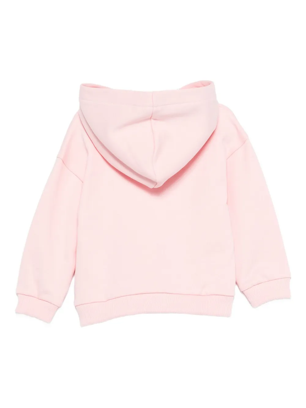 Moschino Kids Hoodie met teddybeerprint Roze