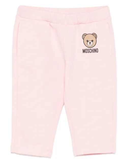 Moschino Kids Teddy Bear-print tracksuit bottoms