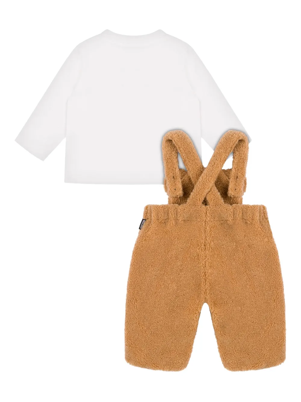 Moschino Kids Set met beer-applicatie Wit