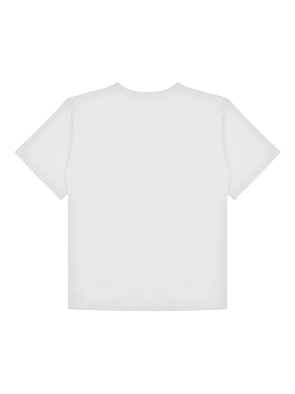Moschino Kids T-shirt met grafische print Wit