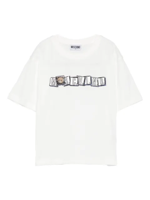 Moschino Kids T-Shirt mit Teddy