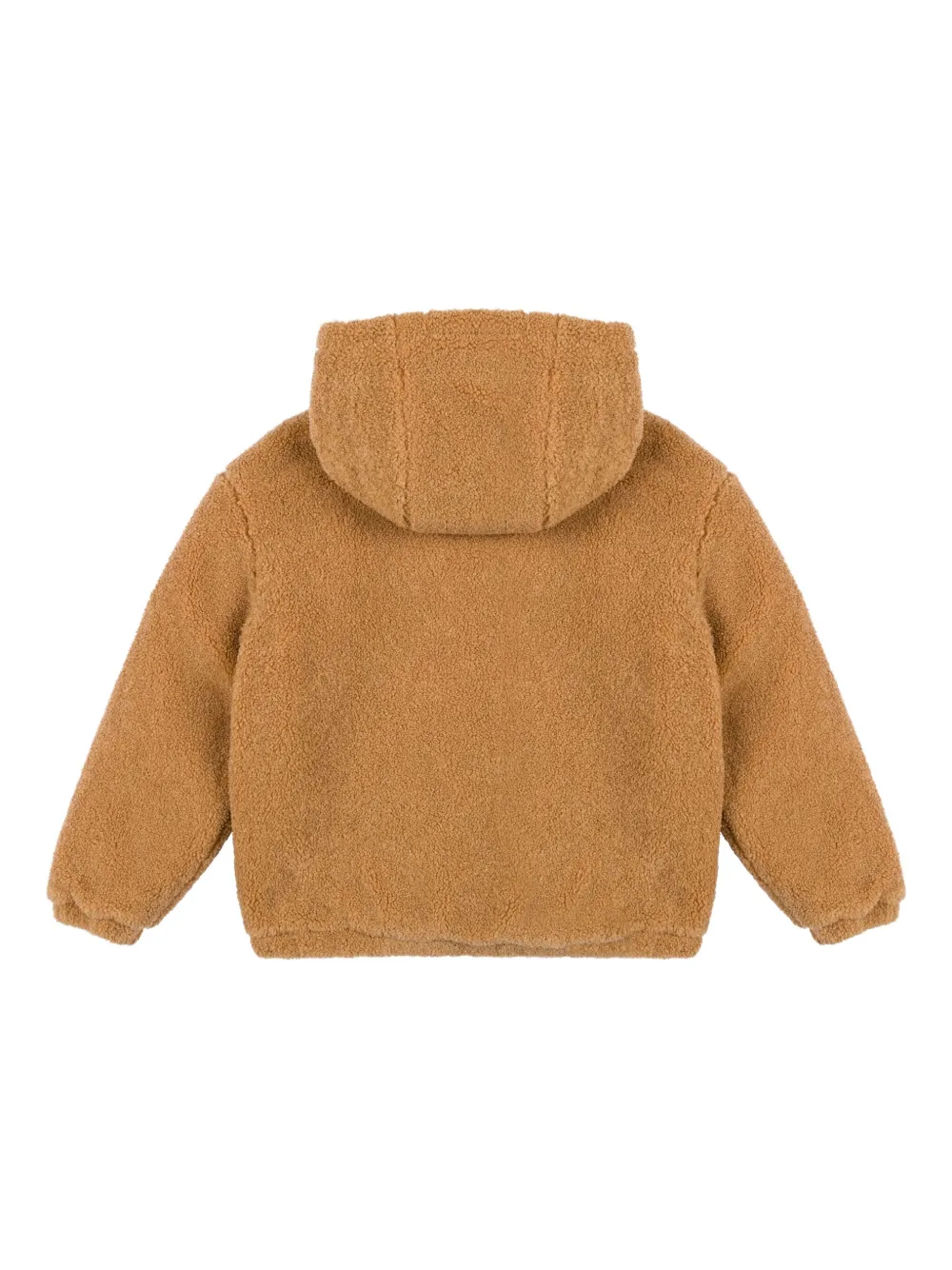Moschino Kids Jack van imitatiebont Bruin