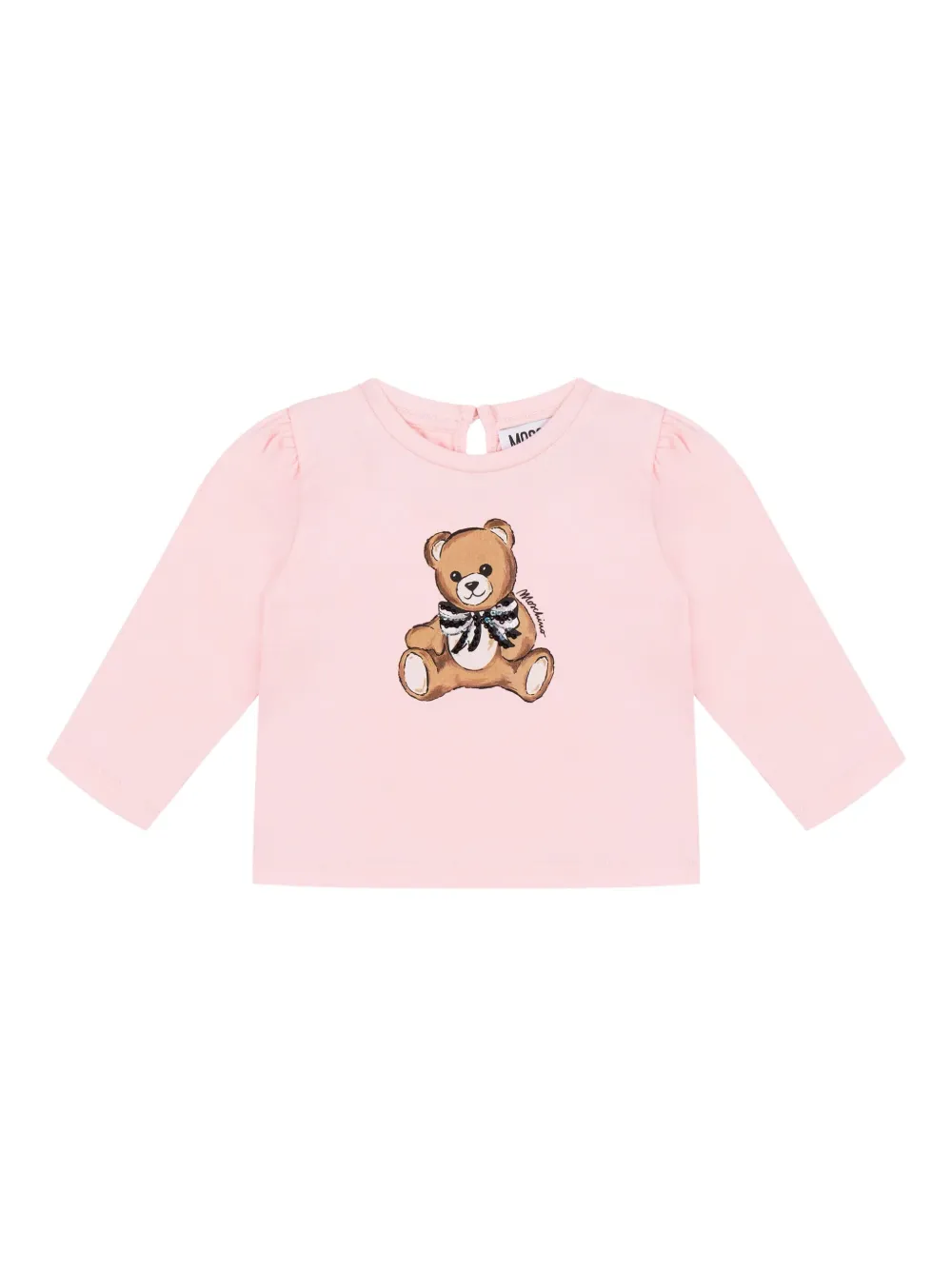 Moschino Kids Top met lange mouwen Roze