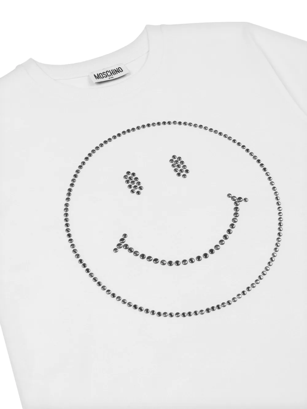 Moschino Kids T-shirt met print Wit