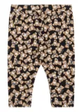 Moschino Kids graphic-print leggings - Black