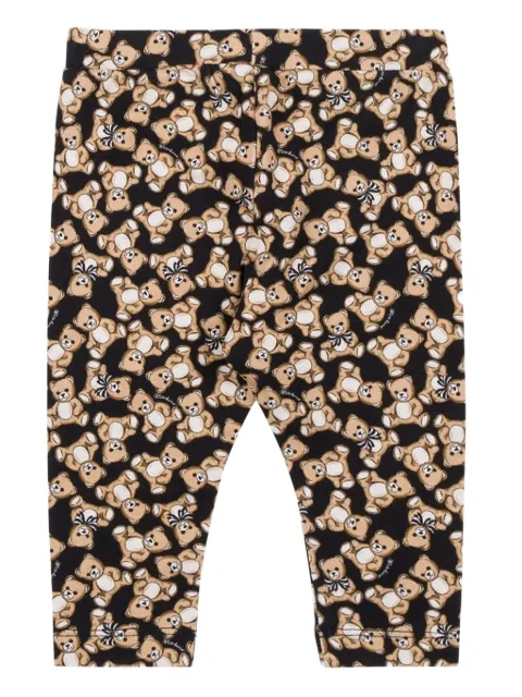 Moschino Kids graphic-print leggings