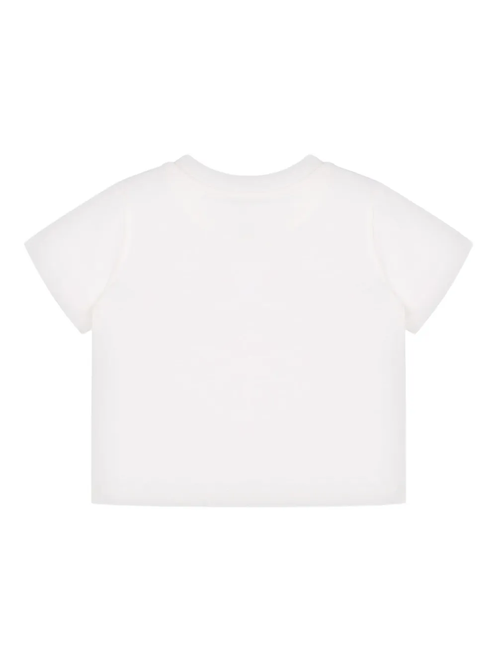 Moschino Kids T-shirt met teddybeerprint Wit
