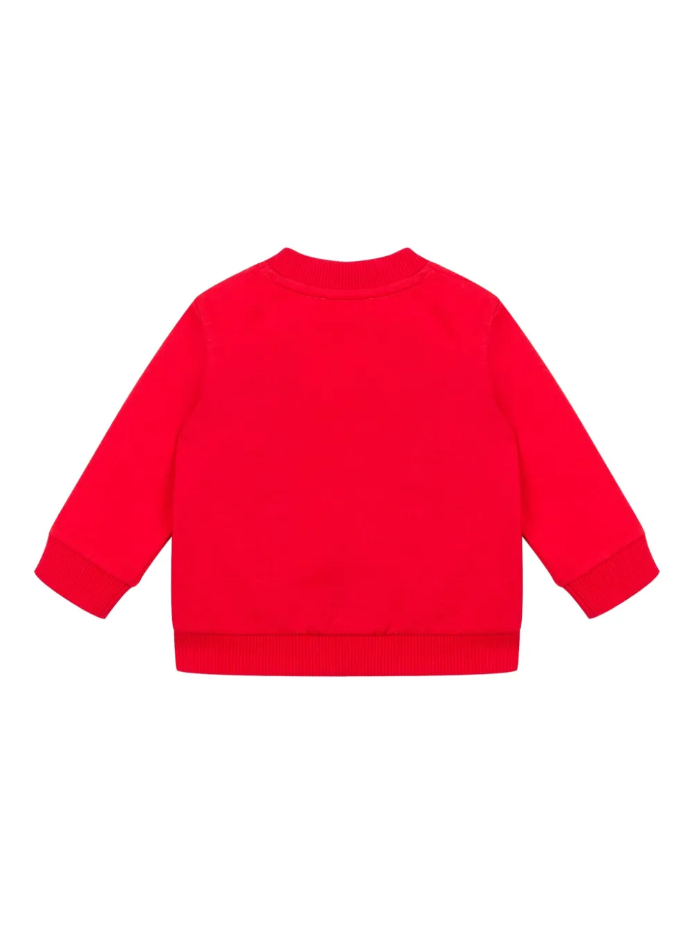 Moschino Kids Sweater met teddybeerprint Rood
