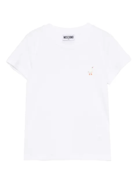 Moschino Kids playera de algodón