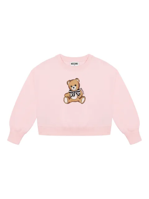 Moschino Kids سويت شيرت بطبعة تيدي