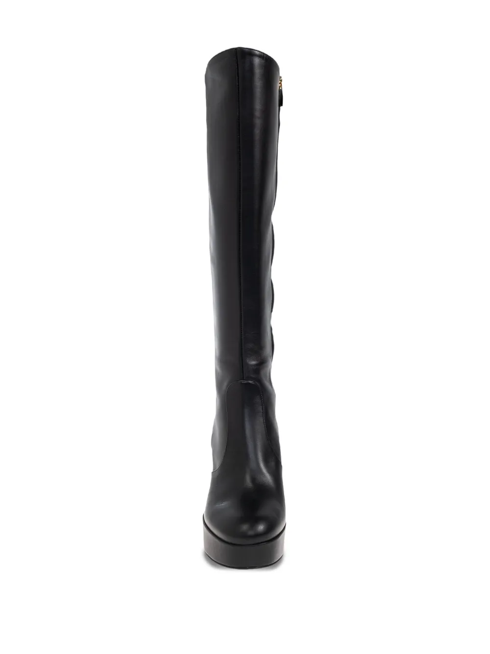 Gianvito Rossi 110 mm leren laarzen met hak Zwart